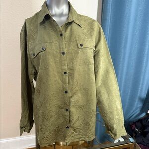 Chico's Sage Green Blouse